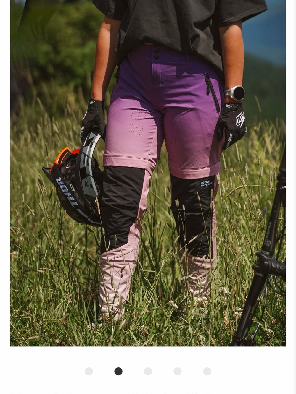 Notice the Reckless Mountain Madness Zip-Off MTB Pants